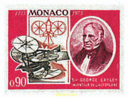 32690 MNH MONACO 1973 BICENTENARIO DEL NACIMIENTO DE GEORGE CADEY - Andere & Zonder Classificatie