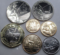 SEYCHELLES Different Years Set 7 Coins #btran - Seychellen