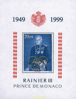 46428 MNH MONACO 1999 50 ANIVERSARIO DEL REINADO DEL PRINCIPE RAINIERO III - Other & Unclassified