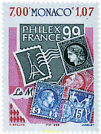 47889 MNH MONACO 1999 PHILEXFRANCE 99 - Other & Unclassified