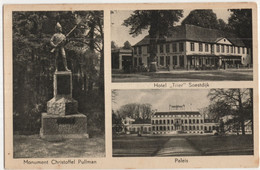 Hotel 'Trier' Soestdijk, Paleis, Monument 'Christoffel Pullman' - (Utrecht, Nederland/Holland) - 1950 - Soestdijk