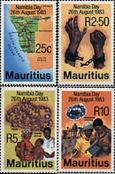 55941 MNH MAURICIO 1983 DIA DE NAMIBIA - Minéraux