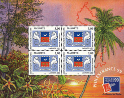 95554 MNH MAYOTTE 1999 PHILEXFRANCE 99. EXPOSICION FILATELICA INTERNACIONAL - Autres & Non Classés