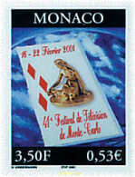 75342 MNH MONACO 2001 41 FESTIVAL DE TELEVISION DE MONTECARLO - Autres & Non Classés