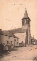 Belgique - Bande - L'église - Edit. Fouard - Desaix - Animé - Clocher - Carte Postale Ancienne - Nassogne