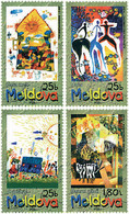 77359 MNH MOLDAVIA 2001 DIBUJOS INFANTILES - Araignées