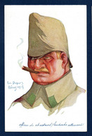 Officier De Chasseurs / Landwehr ( Reims 1914). Illustrateur Signé Emile Dupuis ( Série Leurs Caboches) N°. 27 - Dupuis, Emile