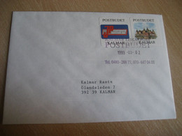 KALMAR 1999 POSTBUDET Local Stamp Cancel Cover Lokal Lokalpost SWEDEN - Emisiones Locales
