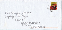 Portugal Cover Sent To Denmark 5-3-2007 Single Franked - Briefe U. Dokumente