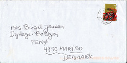 Portugal Cover Sent To Denmark 5-3-2007 Single Franked - Cartas & Documentos