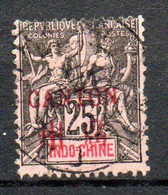 Col33 Colonie Canton N° 10 Oblitéré Cote : 16,00€ - Used Stamps