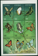 218609 MNH LIBERIA 2001 MARIPOSAS - Araignées