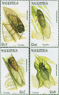 99628 MNH MAURICIO 2002 CIGALAS - Spinnen