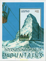 100623 MNH LESOTHO 2002 AÑO INTERNACIONAL DE LA MONTAÑA - Autres & Non Classés