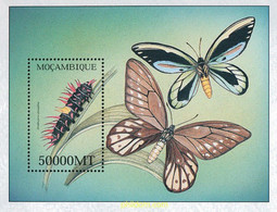 345931 MNH MOZAMBIQUE 2002 MARIPOSAS - Spiders