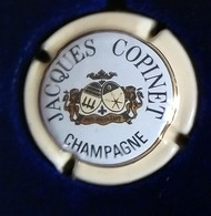 PLAQUE DE MUSELET DE CHAMPAGNE " JACQUES COPINET N° 1 CONTOUR CREME " - Mignon, Pierre