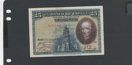 ESPAGNE - Billet 25 Pesetas 1928 SUP/XF Pick-074b § E - 1-2-5-25 Peseten