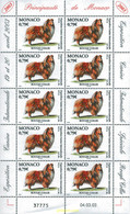 108063 MNH MONACO 2003 EXPOSICION CANINA INTERNACIONAL - Autres & Non Classés