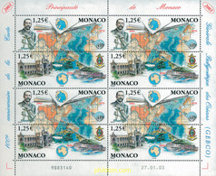 114665 MNH MONACO 2003 CENTENARIO DE LA GEBCO (MAPA GENERAL BATIMETRICO DE LOS OCEANOS) - Altri & Non Classificati