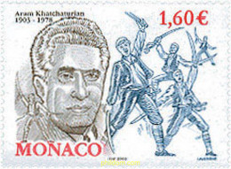 114703 MNH MONACO 2003 CENTENARIO DEL NACIMIENTO DE ARAM KHATCHATURIAN - Other & Unclassified