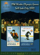 138677 MNH MICRONESIA 2002 19 JUEGOS OLIMPICOS INVIERNO. SALT LAKE CITY 2002 - Hockey (Field)