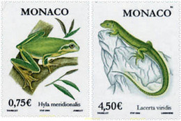 138780 MNH MONACO 2004 FAUNA Y FLORA DEL MEDITERRANEO - Sonstige & Ohne Zuordnung