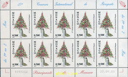 138788 MNH MONACO 2004 37 CONCURSO INTERNACIONAL DE RAMOS DE FLORES - Autres & Non Classés