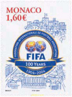 140387 MNH MONACO 2004 CENTENARIO DE LA FIFA - Otros & Sin Clasificación