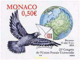 142031 MNH MONACO 2004 23 CONGRESO DE LA UPU - Andere & Zonder Classificatie