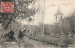 Oisy * Près Clamecy * Les Bords Du Ruisseau D'oisy * Villageois - Autres & Non Classés