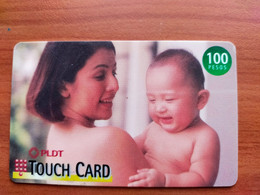 Philippines - PLDT - Touch Card - Woman And Child (02/28/00) - Filippijnen