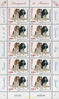 138790 MNH MONACO 2004 EXPOSICION CANINA INTERNACIONAL - Andere & Zonder Classificatie