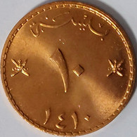 Oman - 10 Paisa AH1410 (1989), KM# 52 (#1945) - Omán