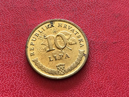 Münze Münzen Umlaufmünze Kroatien 10 Lipa 2007 - Croatia