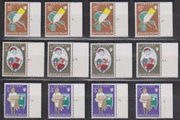 1153/58 XX Plaatnummers 1 T/m 4 - Volledige Set! (2 Scans) - ....-1960