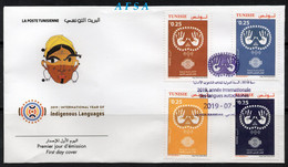 Tunisia 2019 -FDC- International Year Of Indigenous Languages - Other & Unclassified