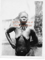 COTE D IVOIRE - ETHNIE EBRIE FEMME NUE SCARIFICATION - PHOTO 20*15.5 Cm AOF AFRIQUE - Africa