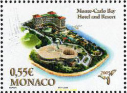 186087 MNH MONACO 2005 HOTEL MONTE CARLO - Sonstige & Ohne Zuordnung