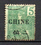 Col33 Colonie Chine N° 65 Oblitéré Cote : 3,00€ - Used Stamps