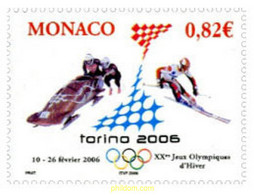 190987 MNH MONACO 2006 20 JUEGOS OLIMPICOS INVIERNO TURIN 2006 - Autres & Non Classés