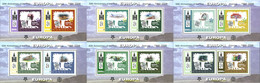 191703 MNH MONGOLIA 2006 CINCUENTENARIO DE LA EMISION DE SELLOS POSTALES DE EUROPA - Mongolie