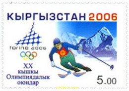 192627 MNH KIRGUIZISTAN 2006 20 JUEGOS OLIMPICOS INVIERNO TURIN 2006 - Invierno 2006: Turín