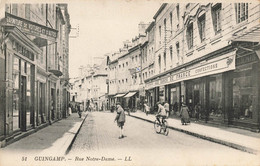 Guingamp * La Rue Notre Dame * Commerce Magasin AUX DAMES DE FRANCE - Guingamp