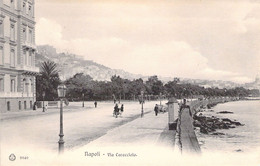 [-50%] ITALIE - NAPOLI - Via Caracciolo - Carte Postale Ancienne - Napoli