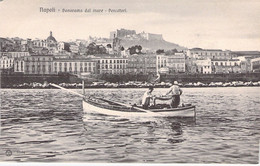 ITALIE - NAPOLI - Panorama Dal Mare - Pescatori - Carte Postale Ancienne - Napoli (Neapel)