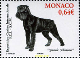 199406 MNH MONACO 2006 EXPOSICION CANINA INTERNACIONAL - Andere & Zonder Classificatie