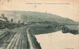 Liverdun * La Voie Ligne Chemin De Fer Et La Moselle - Liverdun
