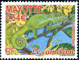 210982 MNH MAYOTTE 2007 FAUNA-REPTIL - Autres & Non Classés