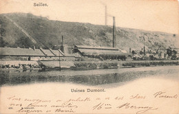 Belgique - Seilles - Usine Dumont - Edit. E. Médart - Canal - Oblitéré  Andenne 1904 - Carte Postale Ancienne - Andenne