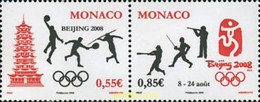 345031 MNH MONACO 2008 29 JUEGOS OLIMPICOS VERANO PEKÍN 2008 - Altri & Non Classificati